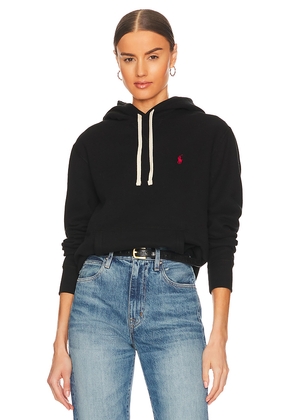 Polo Ralph Lauren Fleece Hoodie in Black. Size L. Also in M, S, XL, XS, XXL.