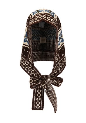 Loeffler Randall Ophelia Bonnet in Brown.