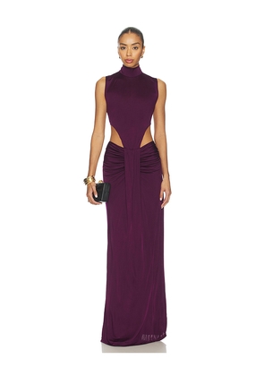 NBD The Mohini Gown in Purple. Size L. Also in M, S, XL, XS, XXS.