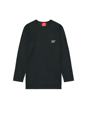 Reebok X Kanghyuk Stitched Logo Tee in Black. Size S. Also in XL.