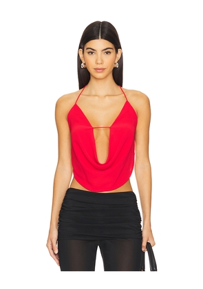 superdown Karma Tank in Red. Size M. Also in XL.
