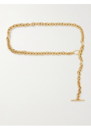 MCQUEEN - Gold-tone Chain Belt - One size