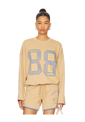 The Mayfair Group Angel Track & Field Vintage Crewneck in Tan. Size M/L. Also in XS.
