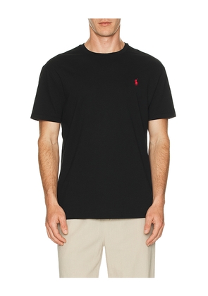 Polo Ralph Lauren Crewneck T-Shirt in Black. Size L. Also in M, S, XL/1X, XS.