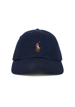Polo Ralph Lauren Chino Sport Cap in Blue.