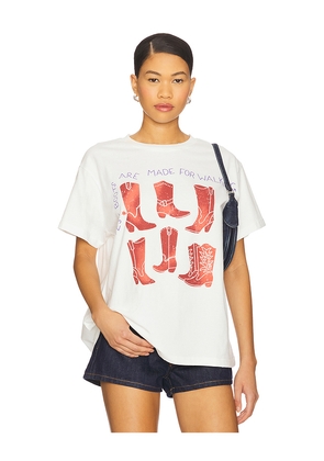 Found x REVOLVE Crimson Trails Boots Tee in White. Size S. Also in XL, XS.