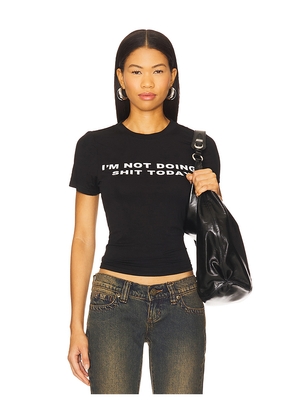 superdown Alix Tee in Black. Size S. Also in XS.
