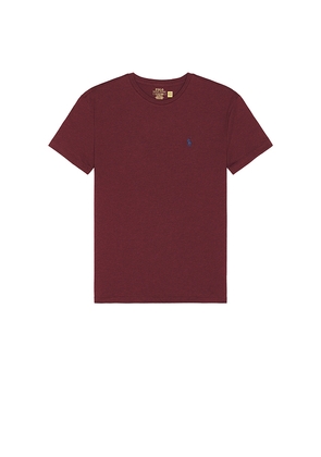 Polo Ralph Lauren Short Sleeve Crewneck T-Shirt in Burgundy. Size L. Also in S.