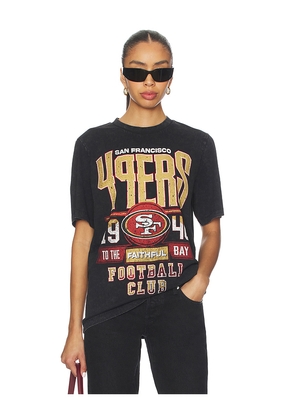 The Wild Collective 49ers Premium Band Tee in Black. Size M. Also in S, XL, XS.