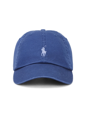Polo Ralph Lauren Chino Sport Cap in Blue.