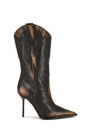 Paris Texas Lidia Western Boot 105 in Brown. Size 38. Also in 38.5.