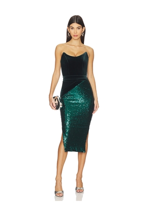 Zhivago Reine De Reinettes Sequin Dress in Green. Size 10. Also in 12, 6.