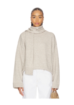 Sanctuary Go To Sweater in Taupe. Size L. Also in M, S, XL/1X, XS, XXL/2X.