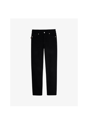 Womens Zadig&Voltaire Boyfit Cropped-Leg Five-Pocket Jeans
