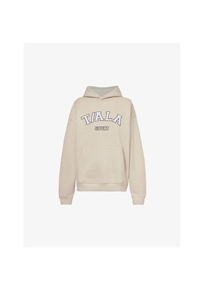 Womens We Are Tala Volly Logo-Appliqué Cotton-Blend Hoody