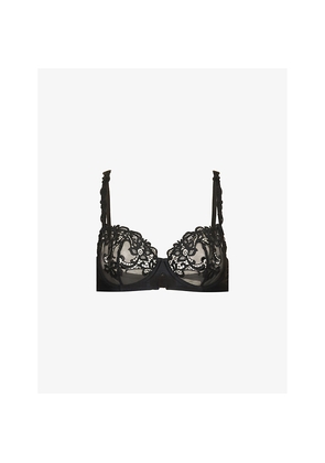 Womens Simone Perele Saga Lace Half-Cup Bra