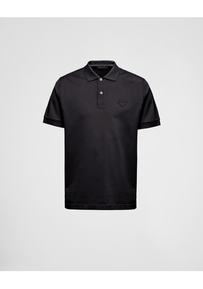 Piqué polo shirt