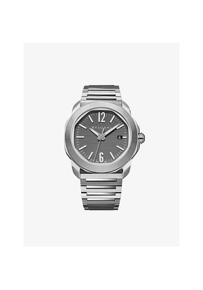 Mens Bvlgari Octo Roma Chronograph Stainless-Steel Automatic Watch