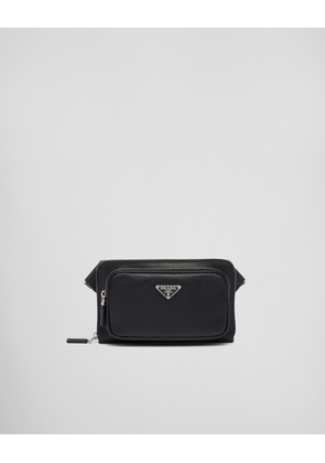 Saffiano leather belt bag