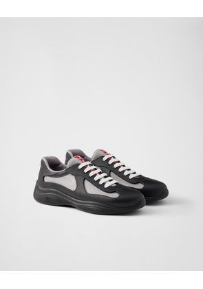 Prada America's Cup Soft rubber and bike fabric sneakers
