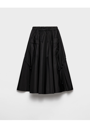 Re-Nylon circle skirt