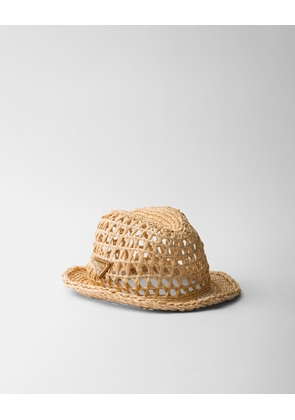 Crochet fedora
