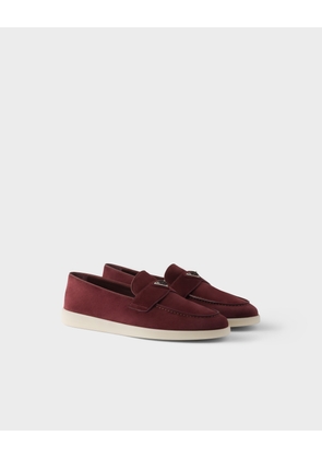 Suede loafers