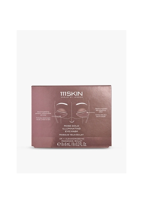 111Skin Rose Gold Illuminating Eye Mask Pack Of Eight