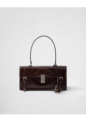 Medium leather handbag
