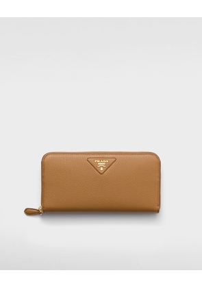 Large leather wallet