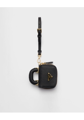 Saffiano leather AirPods case