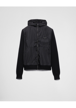 Cashmere and wool cardigan