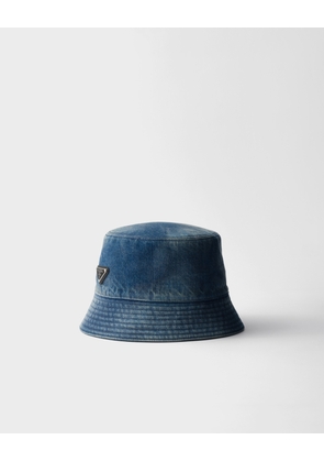 Denim bucket hat