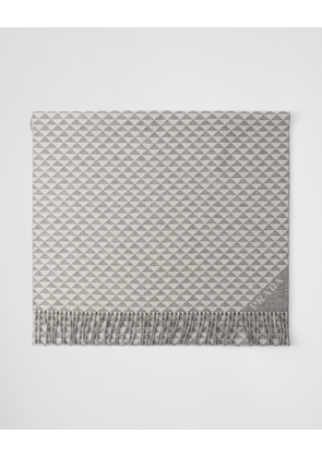 Symbole double wool and cashmere stole