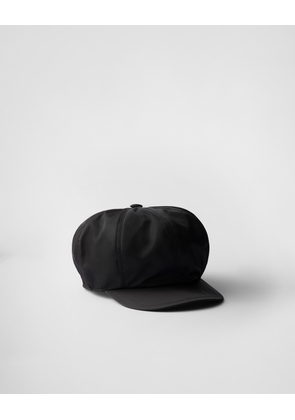 Re-Nylon newsboy cap