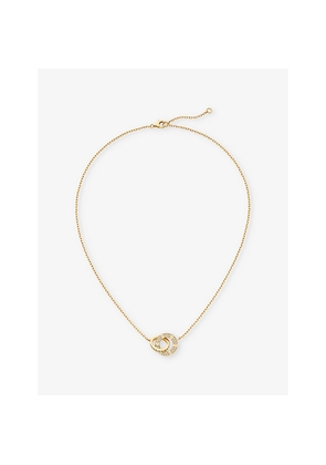 Womens Cartier Love 18ct Yellow-Gold and 0.30ct Diamond Necklace