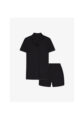 Womens Skims Soft Lounge Stretch-Woven Short Pyjamas