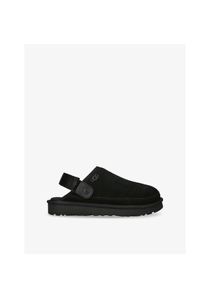 Mens UGG Goldencoast II Branded Suede Clogs