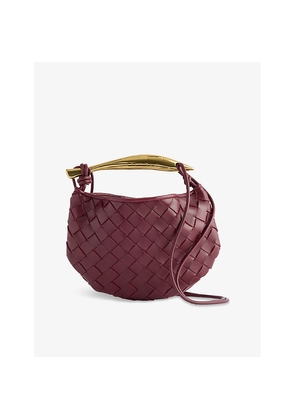 Womens Bottega Veneta Sardine Mini Leather Cross-Body Bag