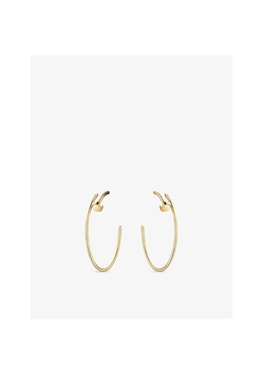 Womens Cartier Juste Un Clou 18ct Yellow-Gold Hoop Earrings