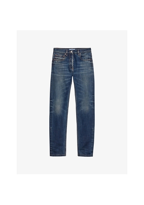 Womens Prada Slim-Fit Selvedge-Denim Jeans