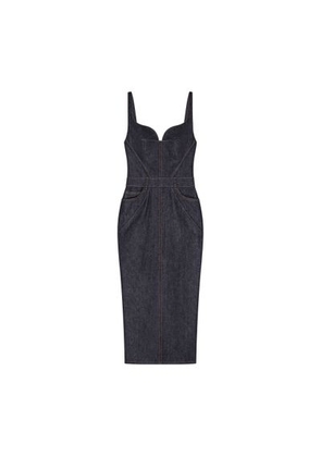 Kick Back denim dress