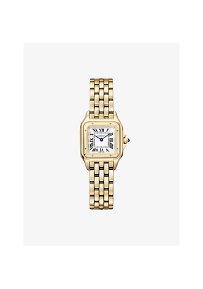 Crwgpn0059  Panthère De Cartier Small 18ct Yellow-Gold Quartz Watch