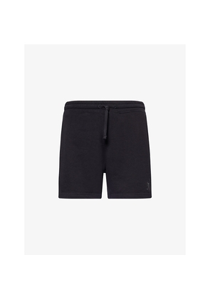 Mens Gymshark Power 5' Relaxed-Fit Cotton-Jersey Shorts