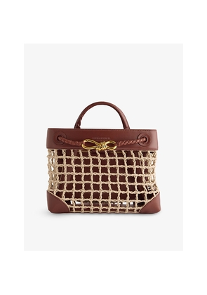 Womens Bottega Veneta Andiamo Small Leather Tote Bag