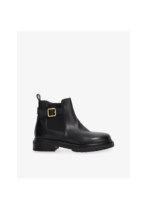 Womens Dune Paused Leather Chelsea Boots