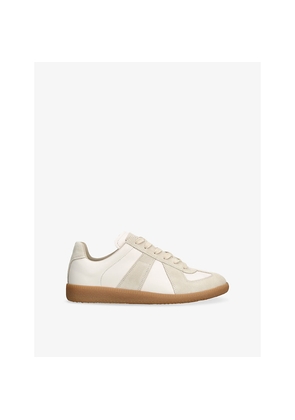 Womens Maison Margiela Replica Leather Trainers