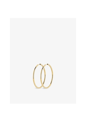 Womens Maria Black Senorita Gold-Plated Sterling Silver Hoop Earrings