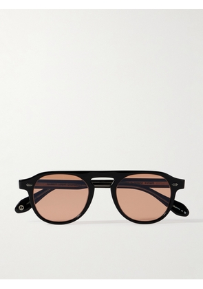 Garrett Leight California Optical - Harding Aviator-Style Acetate Sunglasses - Men - Black