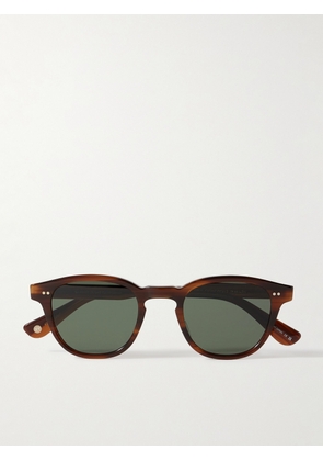 Garrett Leight California Optical - Evan Round-Frame Acetate Sunglasses - Men - Tortoiseshell